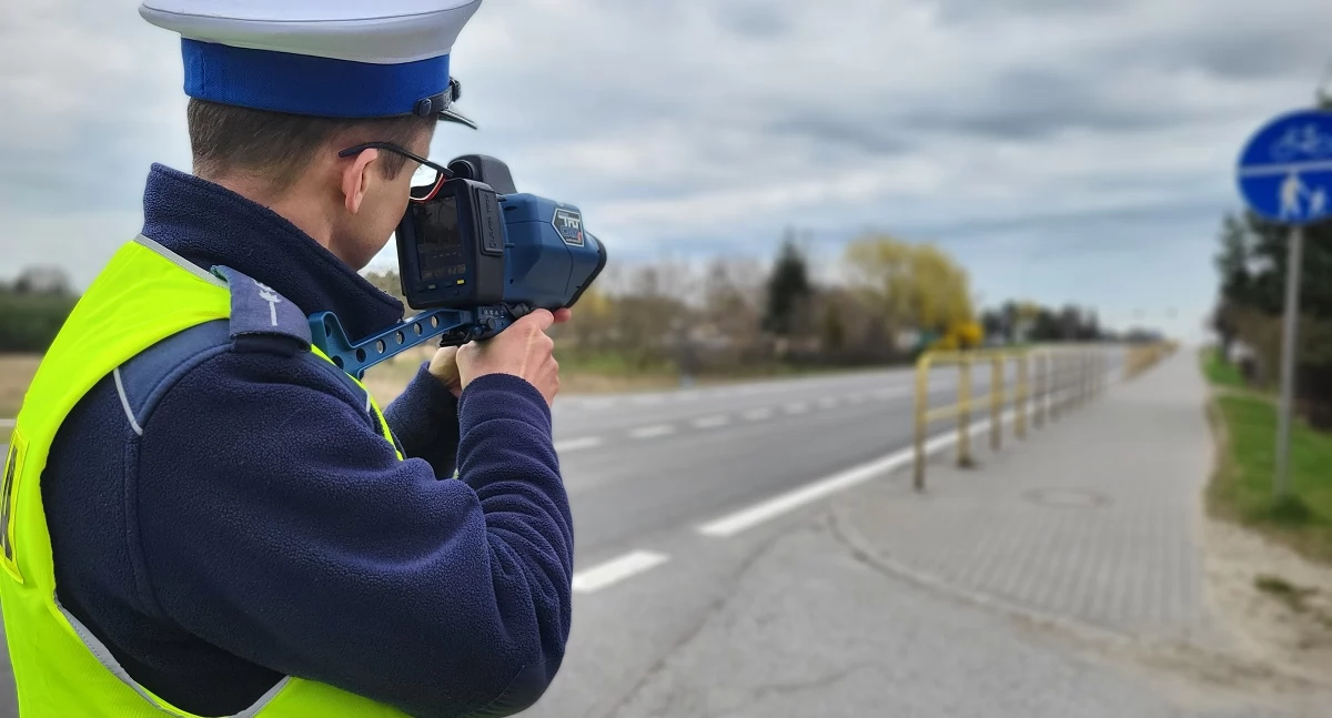 Działania „prędkość” na drogach powiatu. Kierowcy wpadali jeden po drugim