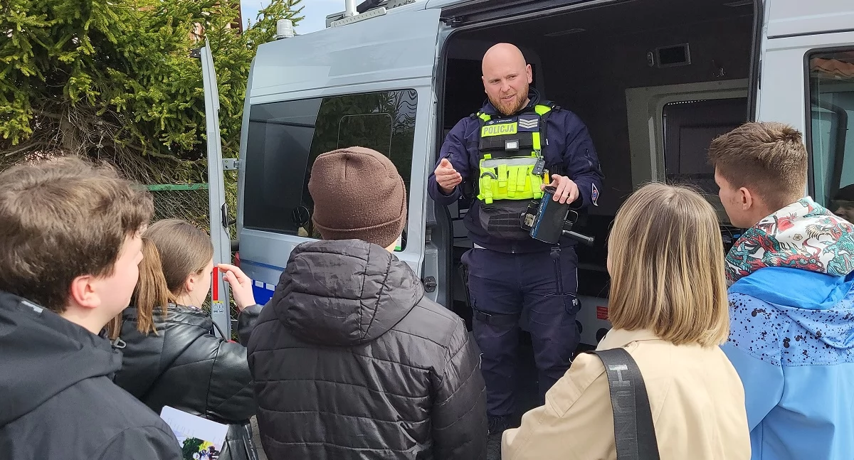 „Dzień otwarty” w komisariacie policji w Nowem. Zdjęcia z wydarzenia