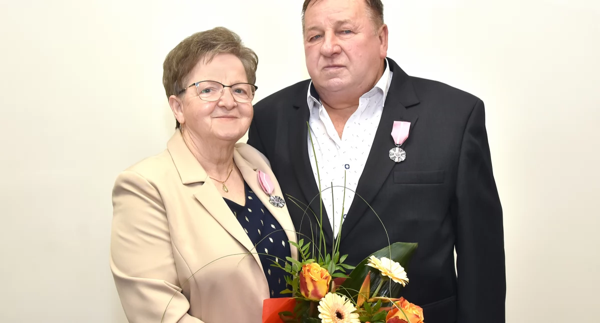 Medale dla Państwa Dallige. Miłość i wspólne zajęcia – to ich recepta na szczęśliwy związek