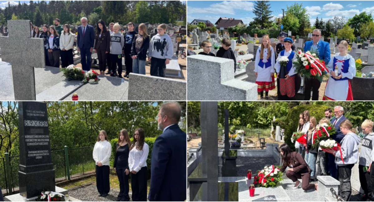 Ofiarom II wojny światowej. Samorządowcy i młodzież oddali hołd
