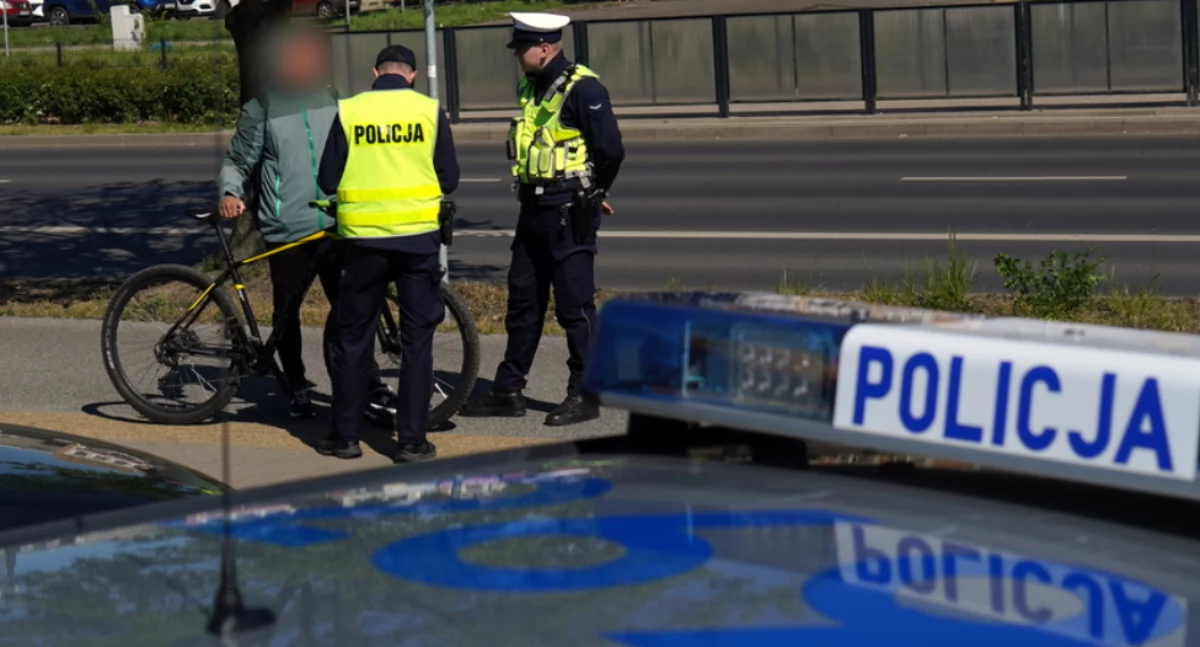 Akcja policji wymierzona w rowerzystów. Łapali i karali