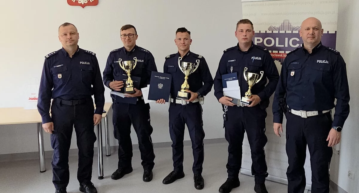 Policjant ze świeckiej drogówki jednym z najlepszych w województwie. Pojedzie na ogólnopolskie zawody