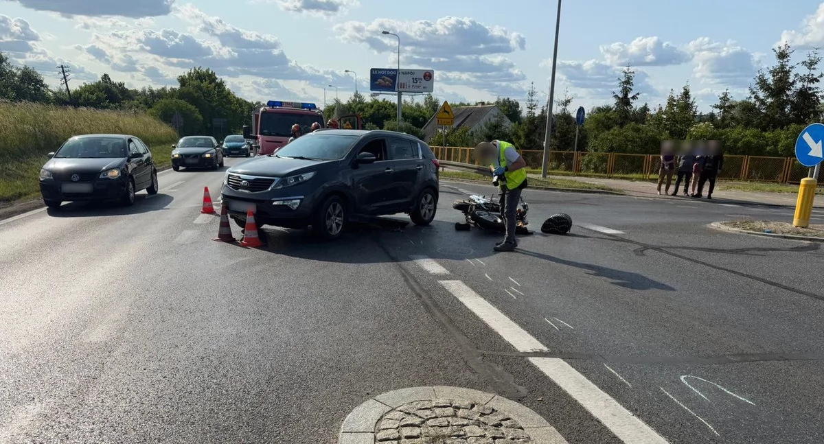 Tragiczny finał wypadku w Michalu. Mężczyzna zmarł w szpitalu