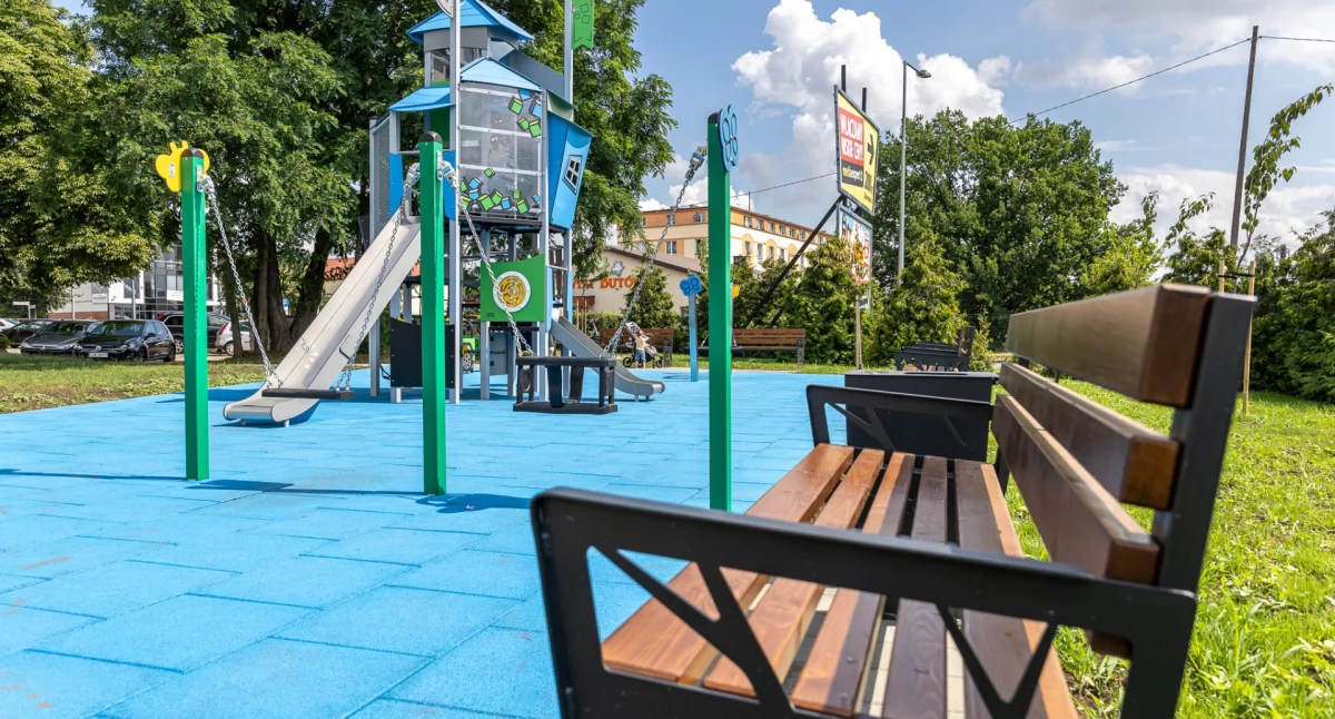 Plac zabaw gotowy. Koszt zadania wyniósł 331 tys. zł