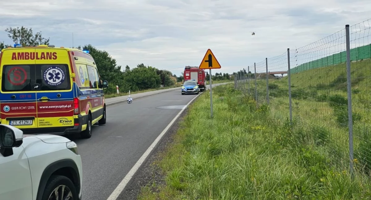 Tragiczny w skutkach wypadek. Nie żyje 15-latek