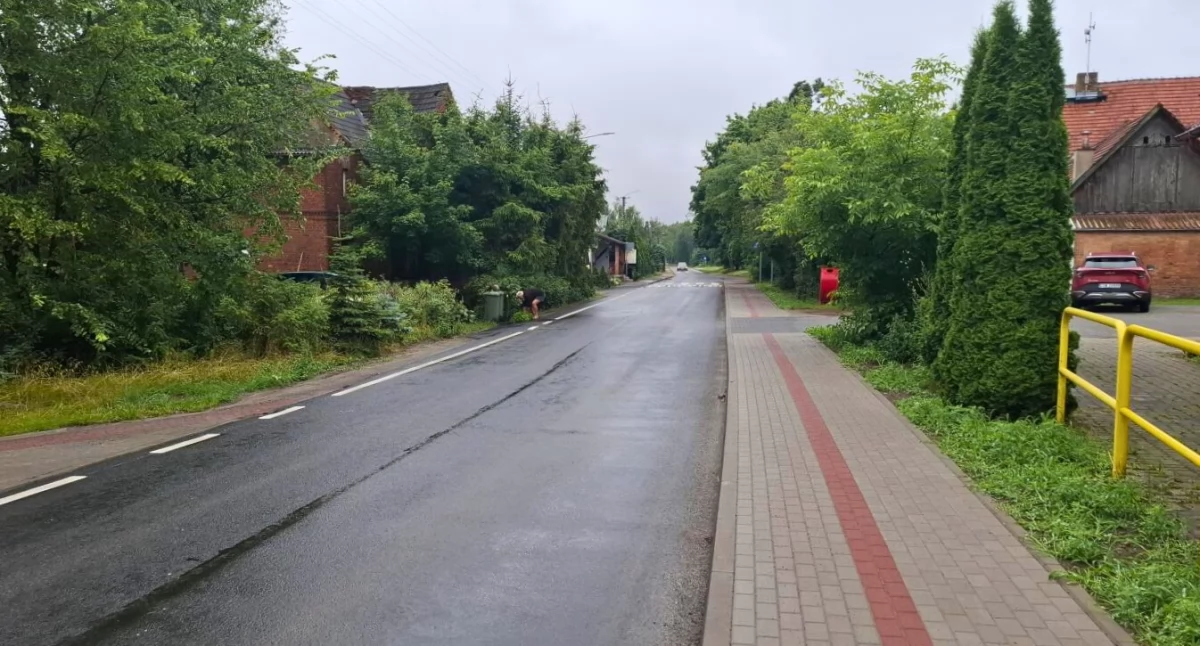 Droga była w fatalnym stanie. Teraz kierowcy mogą odetchnąć z ulgą