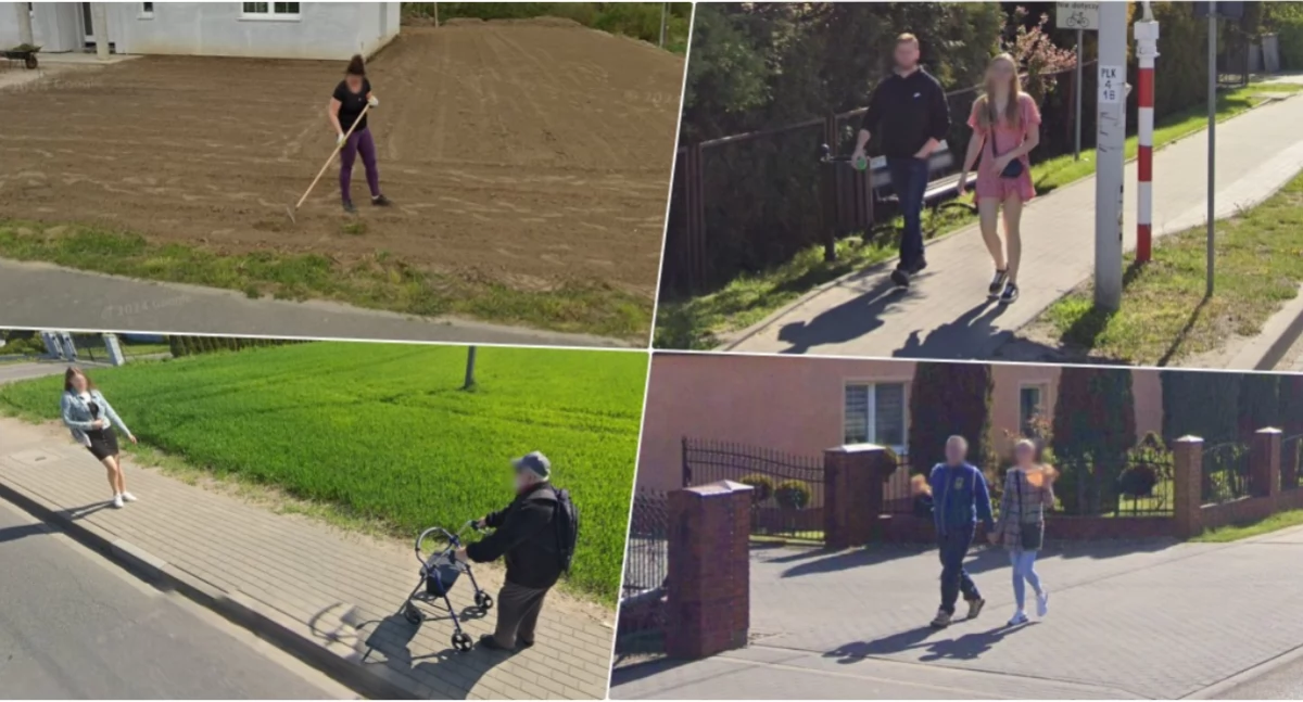Pruszcz na Google Street View. Ich „przyłapała” kamera [ZDJĘCIA]