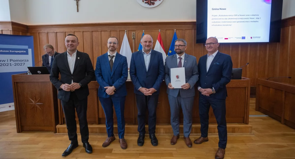 Fundusze Europejskie dla Kujaw i Pomorza. Trzy gminy z powiatu świeckiego ze wsparciem