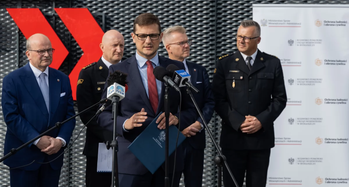Program Ochrony Ludności i Obrony Cywilnej (OLiOC). Do samorządów w województwie kujawsko- pomorskim trafiły już podpisane decyzje na kwotę ponad 113 mln zł