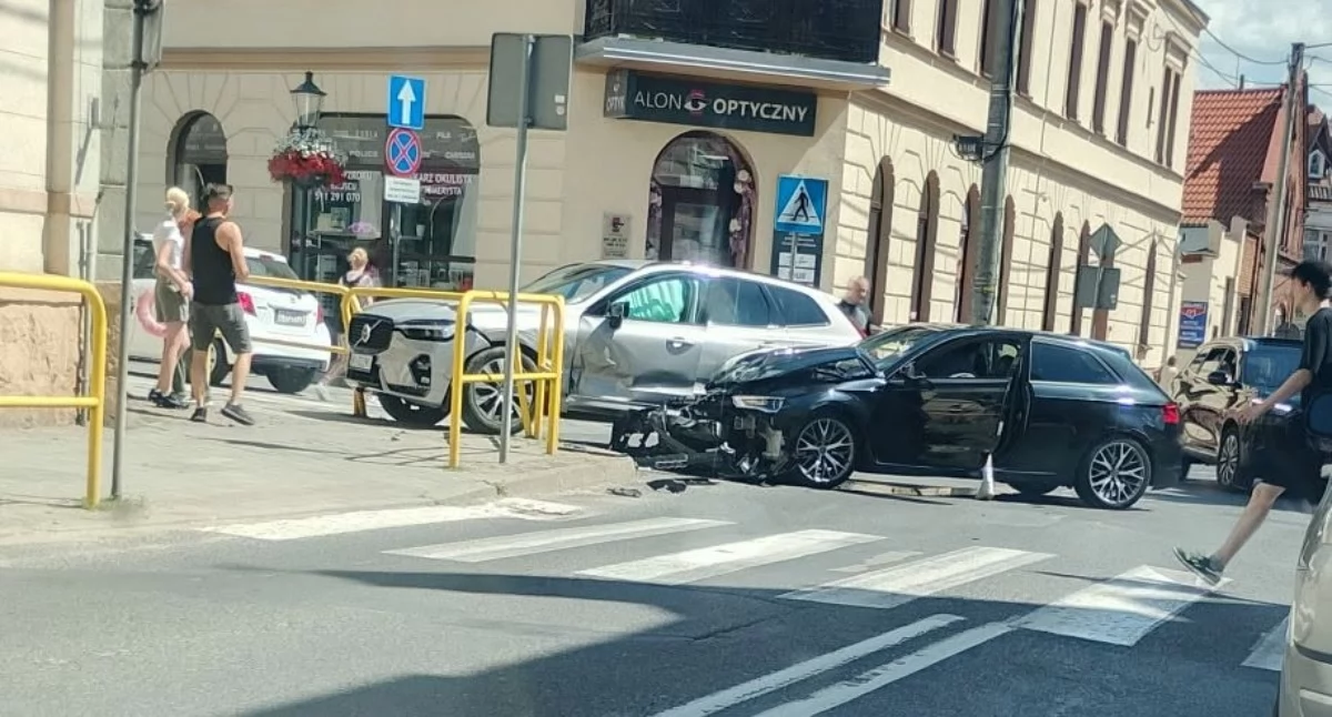Dwa wypadki na drogach powiatu świeckiego. Uważajcie!