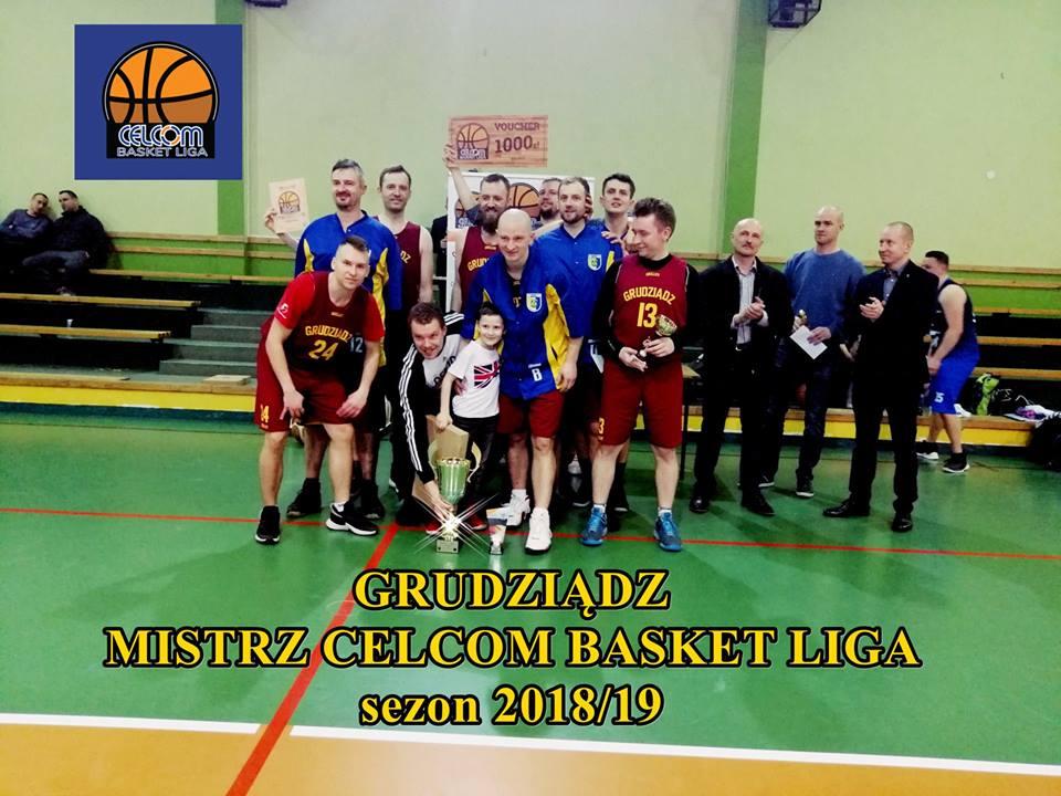 Grudziądz po raz drugi mistrzem Celcom Basket Ligi