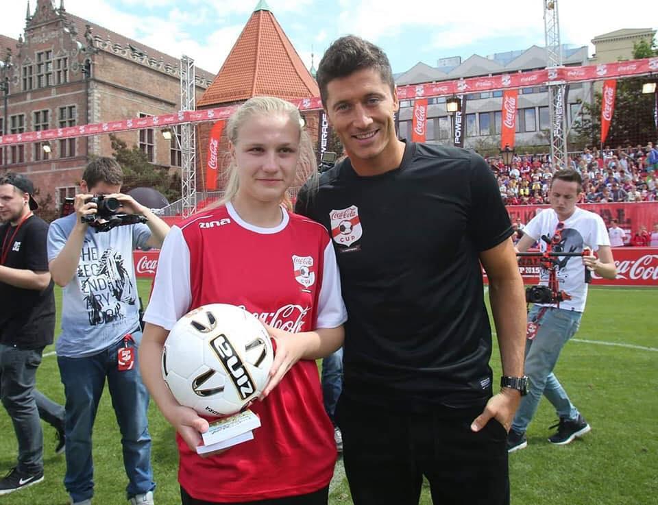 Dominika z Nowego nieźle kopie piłkę. Zagrała nawet w kadrze Polski