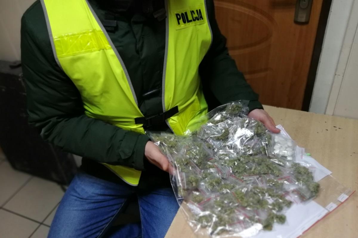 29-latek i 36-latek ze Świecia zatrzymani za posiadanie narkotyków