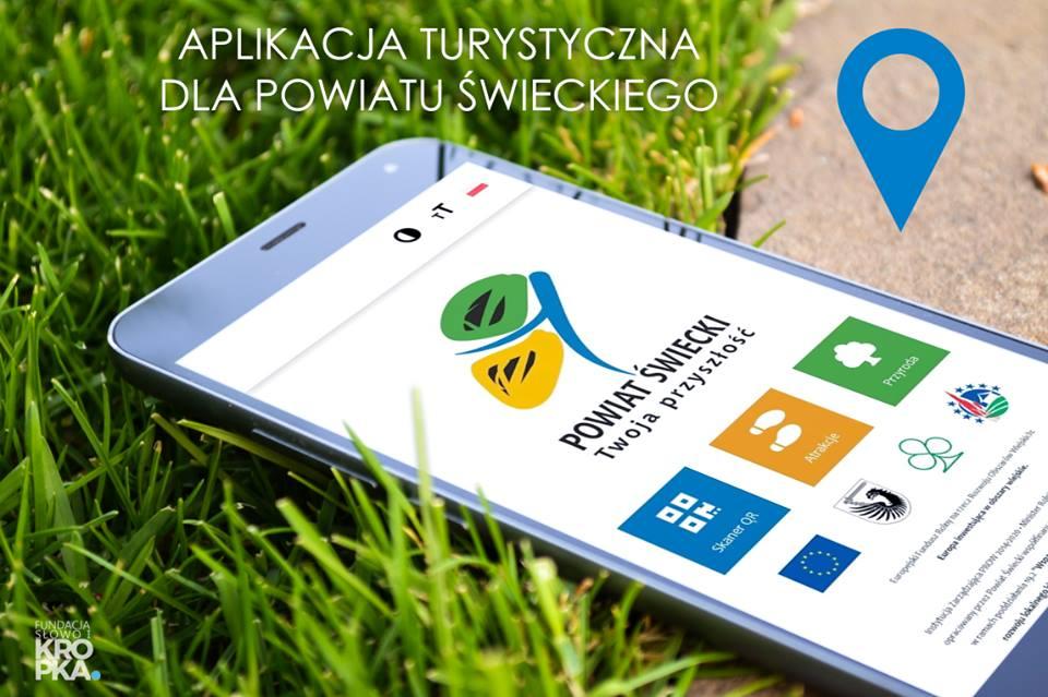 Aplikacja Powiat Świecki informuje o atrakcjach turystycznych regionu. Czeka na ściągnięcie