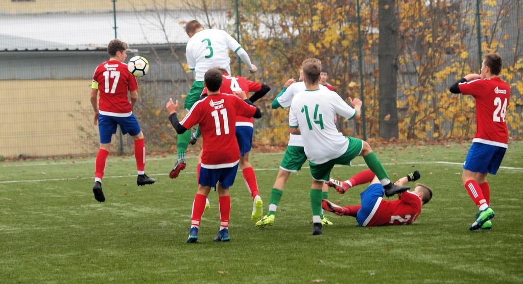 CLJ U-15. Wda Świecie uległa Lechii Gdańsk [ZDJĘCIA]