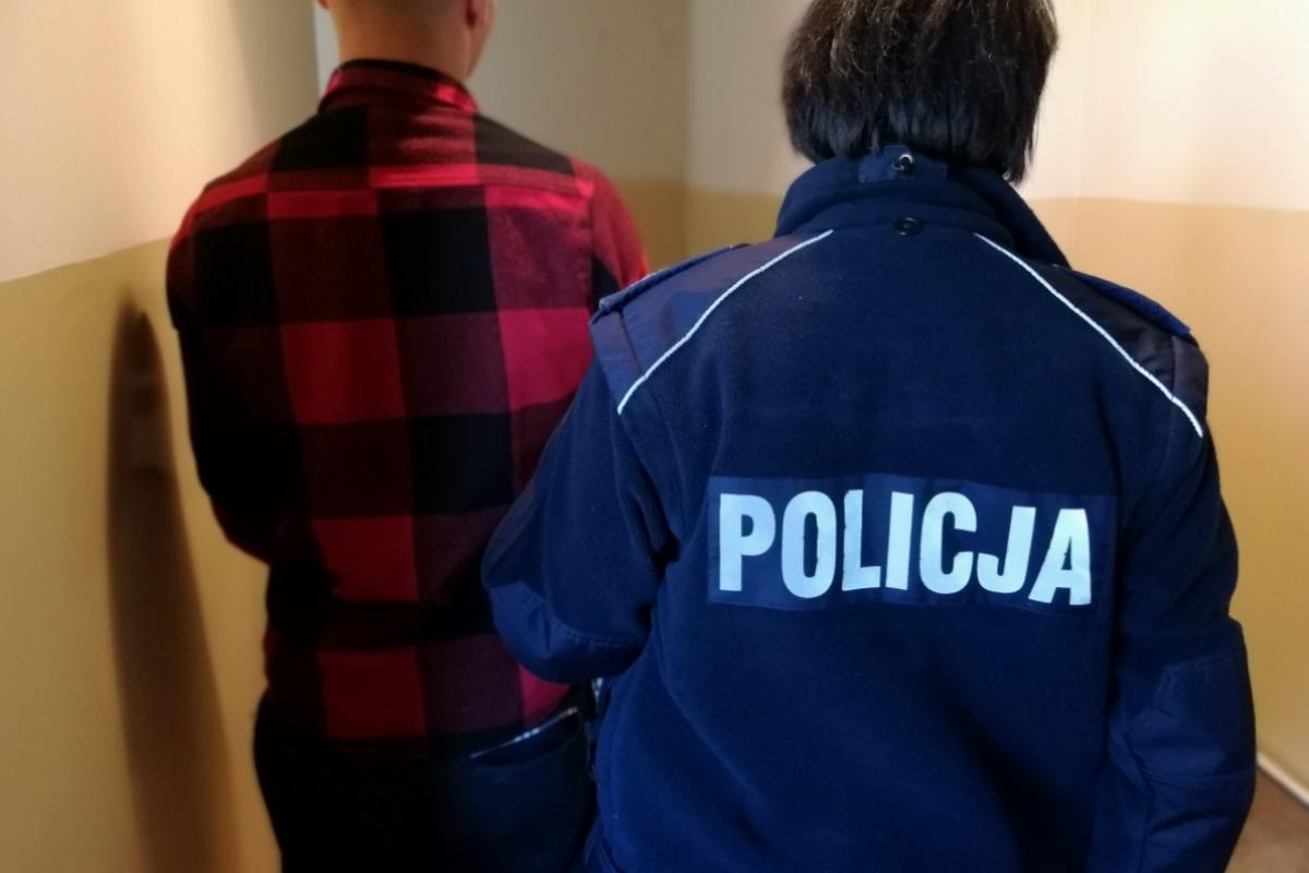 17- latek zatrzymany przez policję. Jest podejrzany o liczne kradzieże