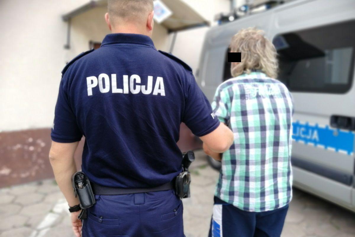 58-latek przewoził kwas solny i jechał na podwójnym gazie