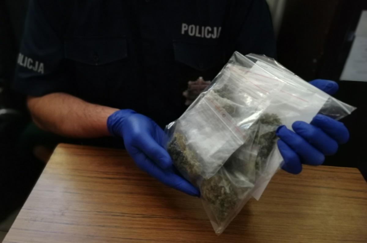 Wpadł, bo w domu miał 42 gramy marihuany