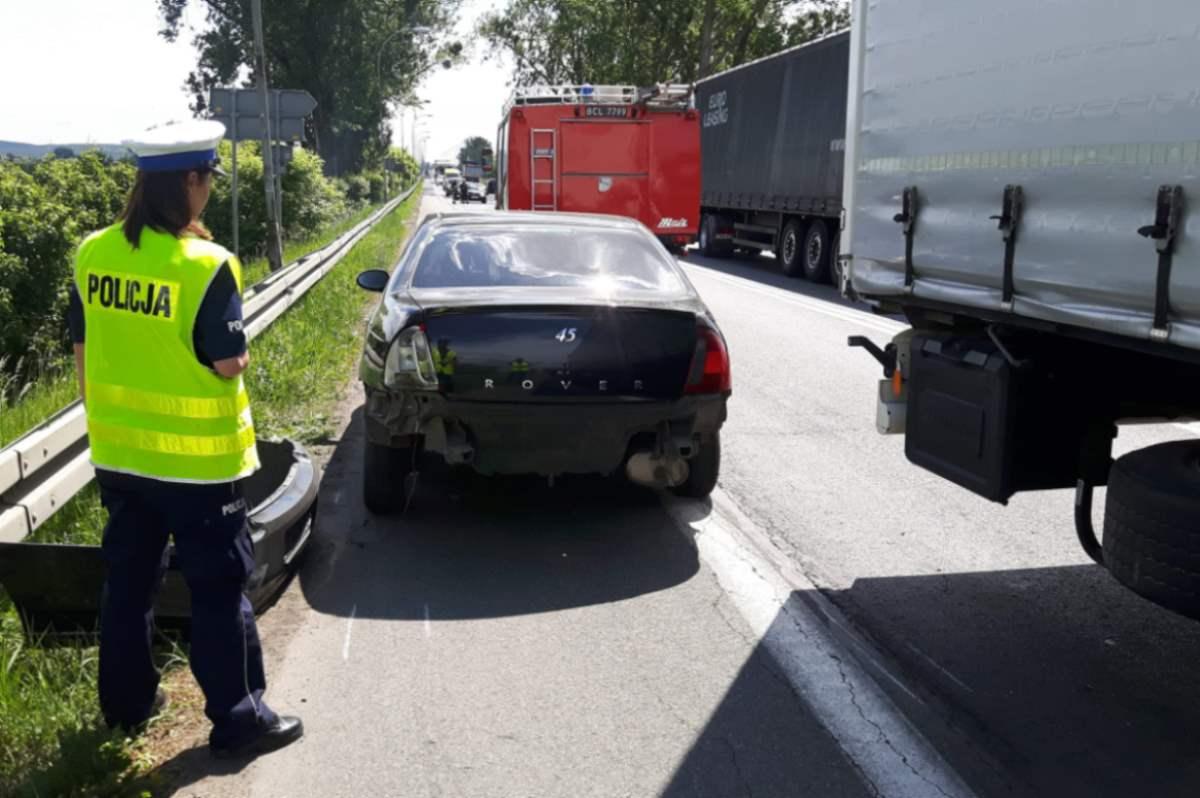 Niebezpieczny wypadek w Głogówku. Sprawca już stracił prawo jazdy