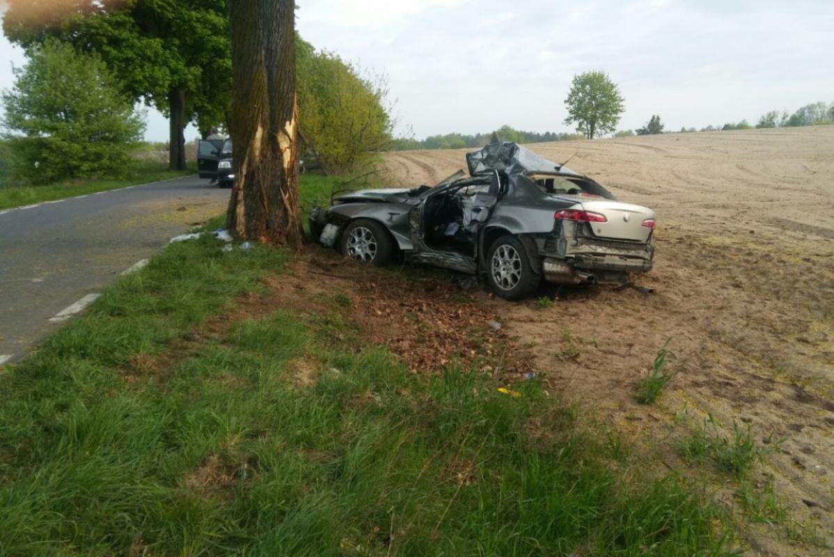 Tragiczny początek majówki w powiecie świeckim. Jedna osoba nie żyje, pięć zostało rannych
