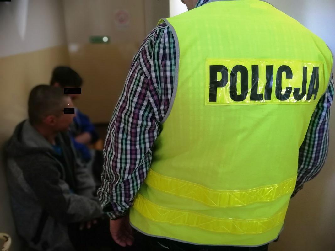 Bracia kradli jesiony. Zauważył ich właściciel posesji. Zawiadomił policjantów. Ci zdążyli na czas