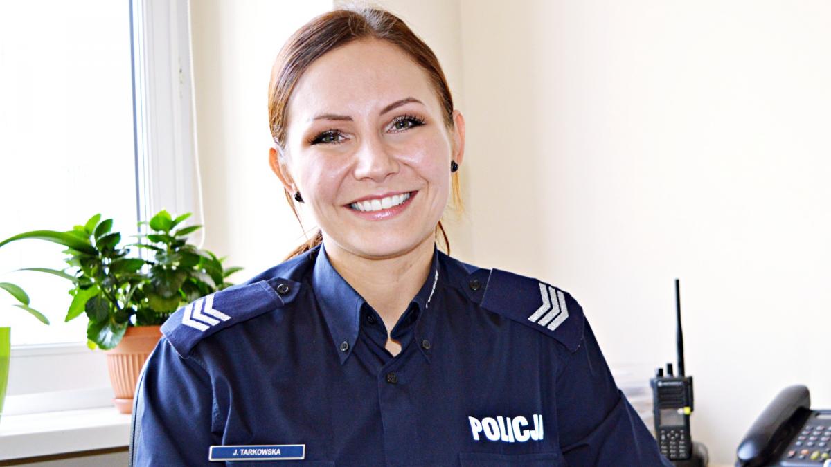 Joanna Tarkowska, rzeczniczka prasowa policji, po pracy pływa, jeździ na rowerze albo spędza czas z rodziną