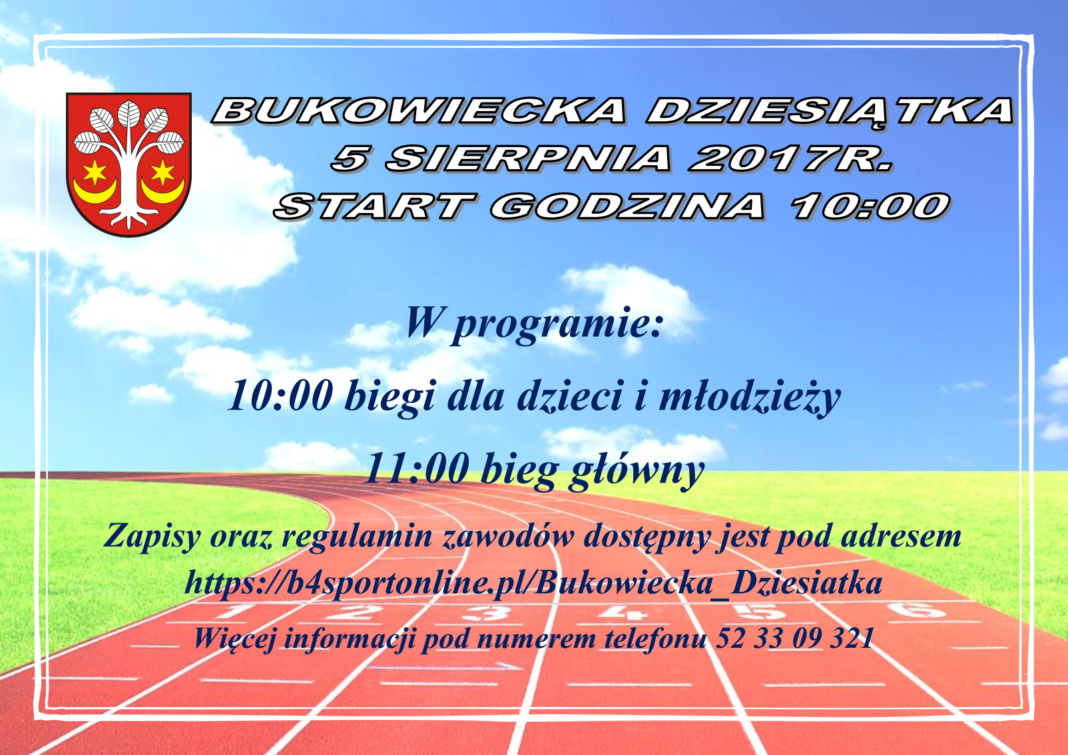 Zapraszamy na Bukowiecką Dziesiątkę