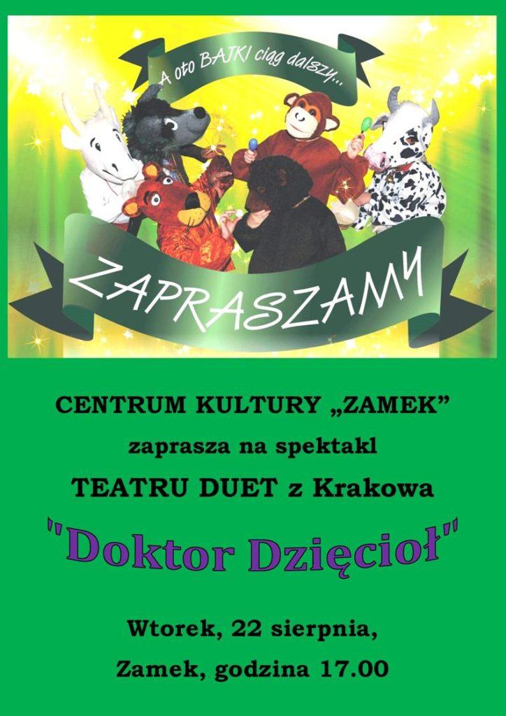 Spektakl - Doktor Dzięcioł