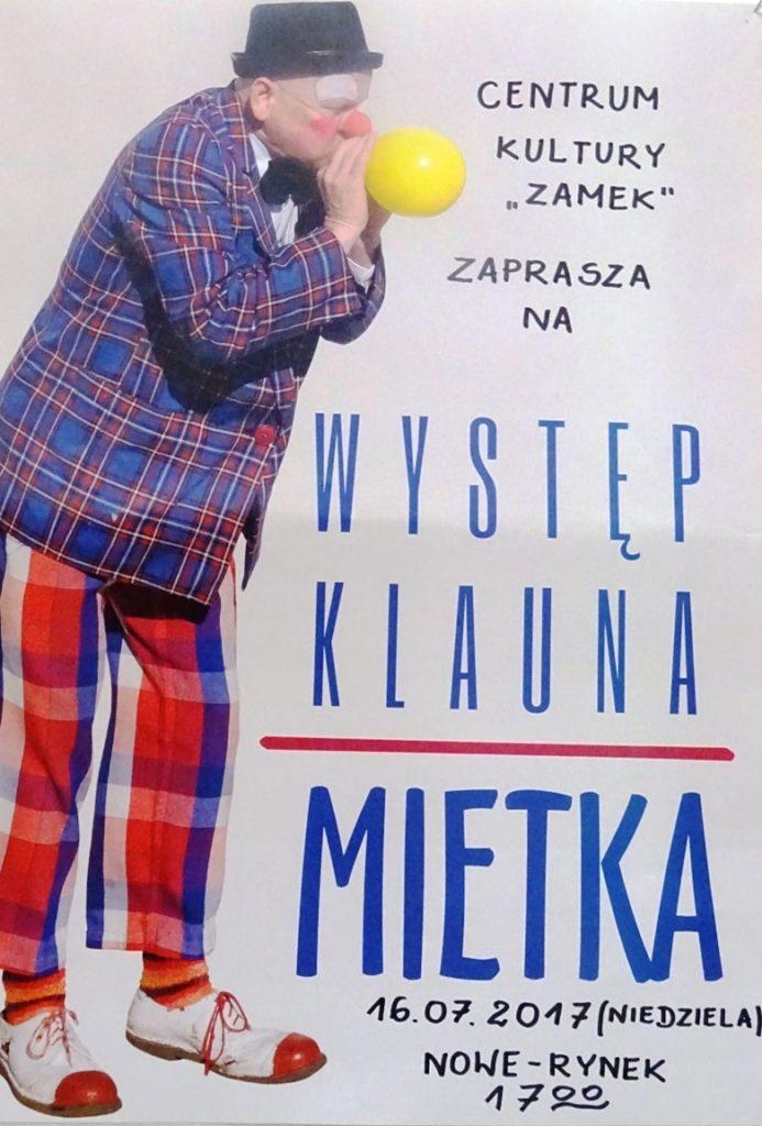 Występ Klauna Mietka