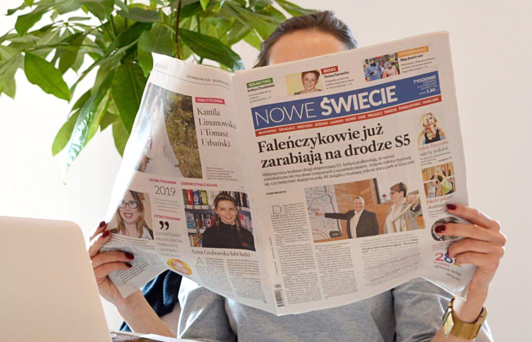 Nowe Świecie w sklepach i kioskach. Sprawdzamy kto już zarabia na drodze S5