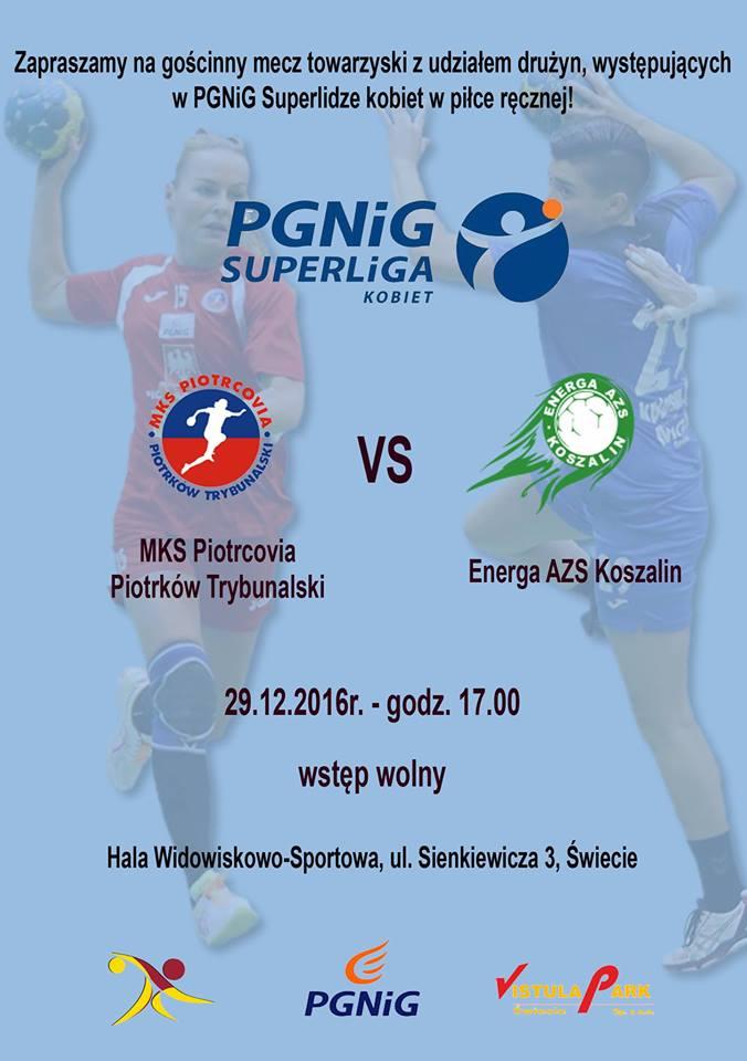 Szczypiornistki z ekstraklasy zagrają w Świeciu