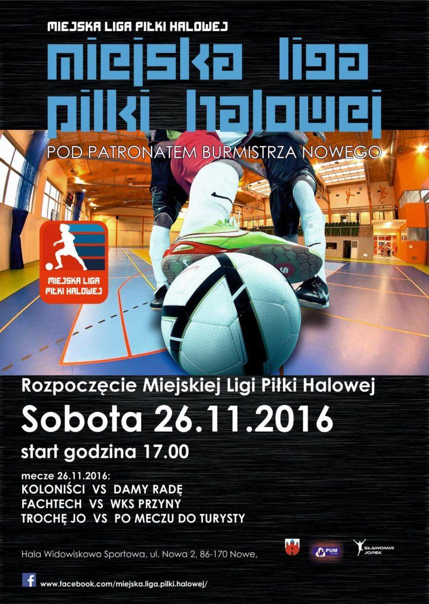 W sobotę zaczyna się halówka w Nowem
