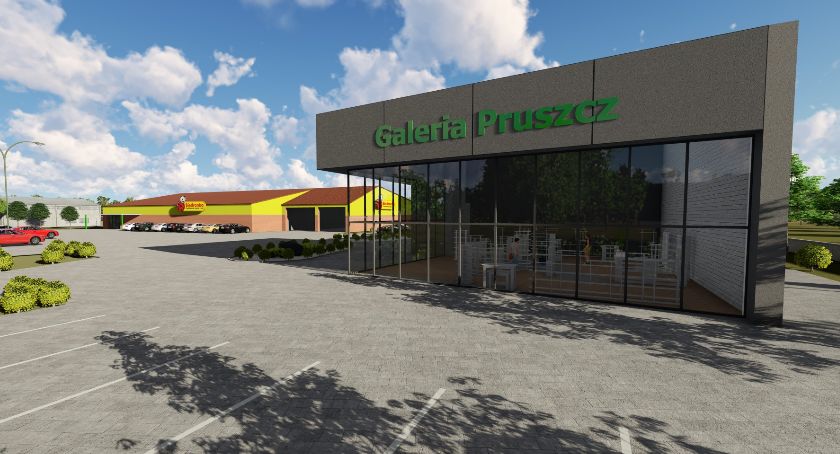 Galeria Pruszcz, będą sklepy i biura. Kiedy zrobimy zakupy i jaki będzie koszt wynajmu za metr?