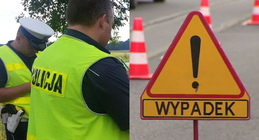 Wypadek w Błądzimiu! Ruch odbywał się wahadłowo, cztery osoby w szpitalu