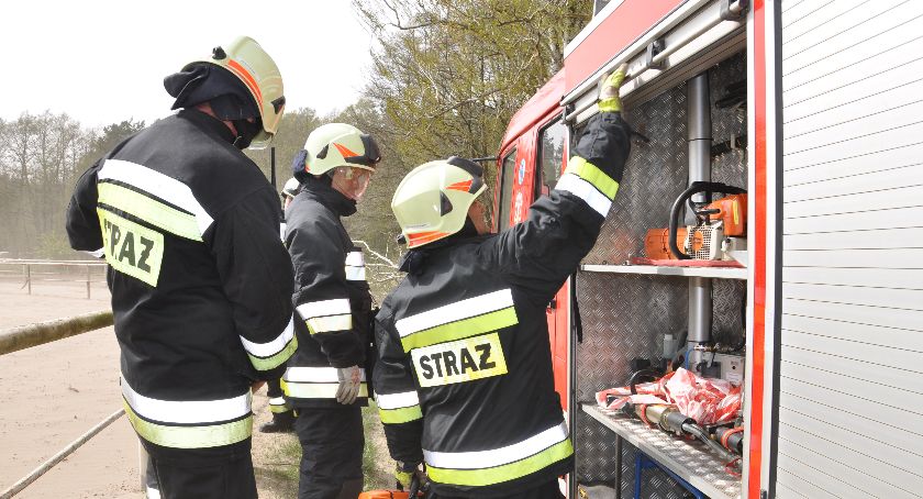 Pożar w Gajewie. Komendant OSP: Myślałem o tym, że jakiś strażak dokonuje podpaleń