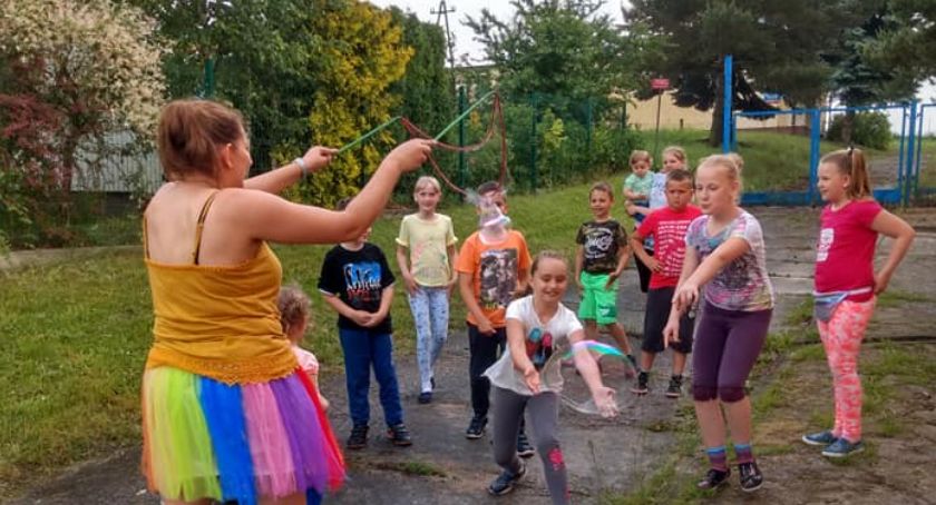 Święto dzieci w Bochlinie (gmina Nowe)