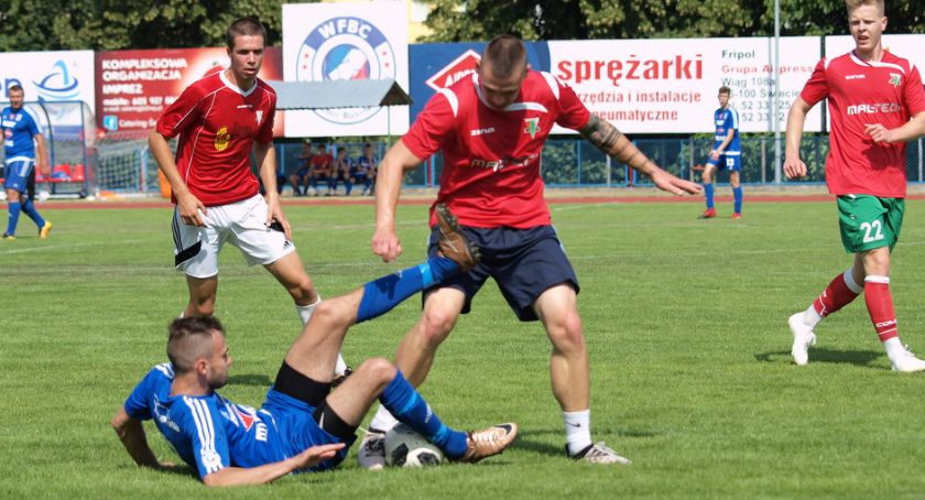 Sparing Wdy Świecie z Legią Chełmża zakończył się po 25. minutach [ZDJĘCIA]