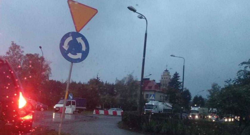 Dziś rano Przechowo znowu było zakorkowane. Kierowcy spóźniali się do pracy