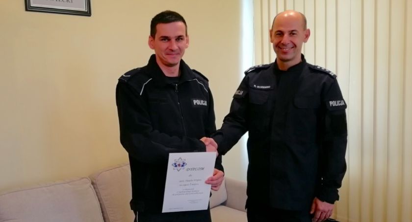 Sierżant Paweł Wojtas najlepiej w województwie zna Kodeks wykroczeń