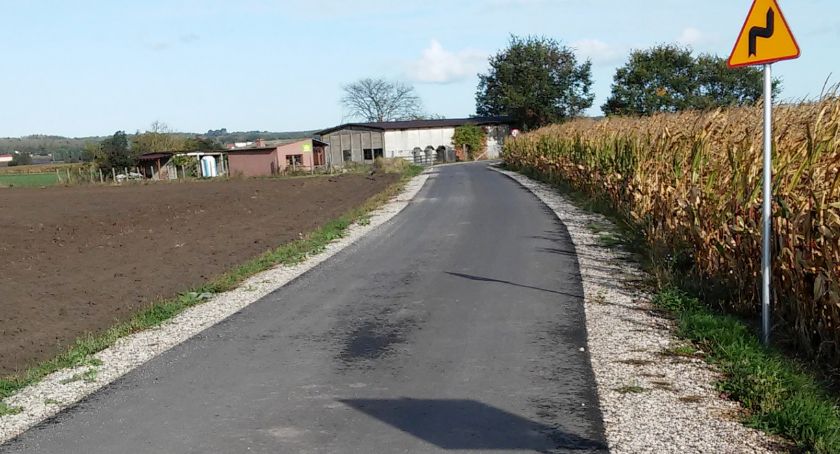 Droga w Kosowie po remoncie. Jej koszt to ponad 755 tys. zł