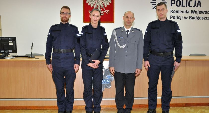 Trzech młodych policjantów będzie pełniło służbę w Świeciu. Zaczną pracę za pół roku