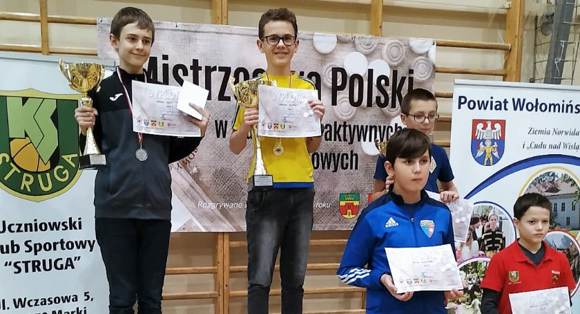 Dominik Rubaj mistrzem kraju na mniejszej planszy