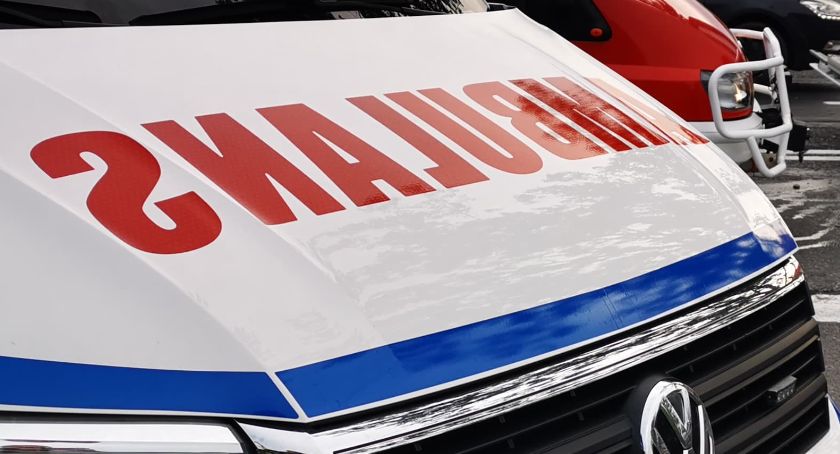 Pogotowie, policja i straż jechały do zdarzenia. Jedna osoba w szpitalu