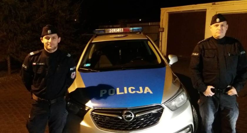 Desperat chciał popełnić samobójstwo w Nowem. Z pomocą przyszli mu policjanci