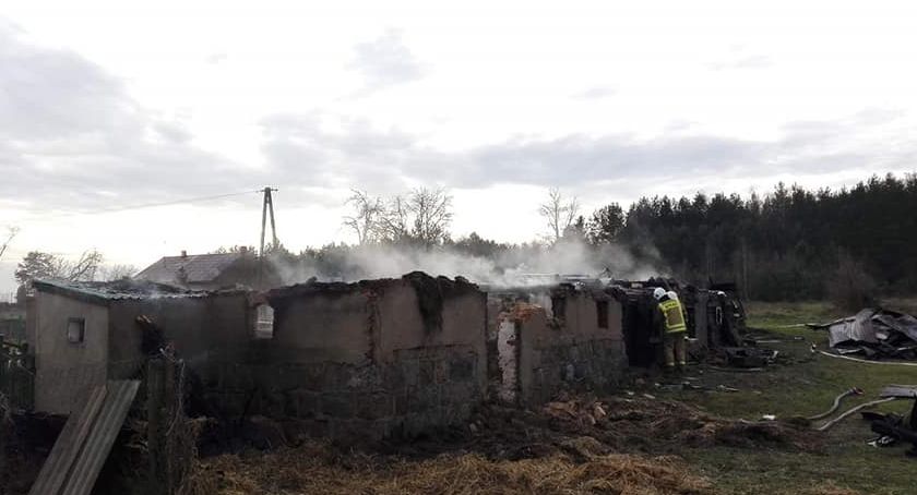 Tragiczne skutki pożaru w Świekatowie. 83-latka zmarła w szpitalu