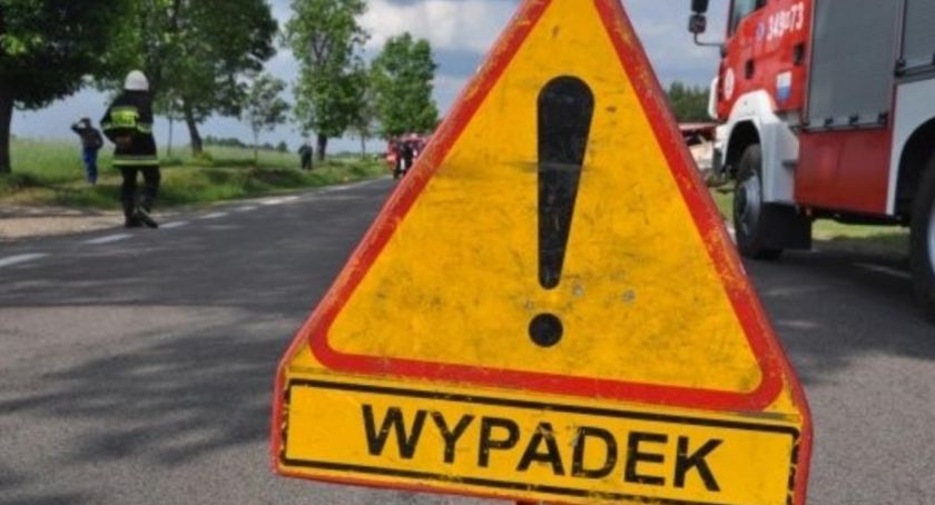 Wypadek w Michalu. Jedna osoba trafiła do szpitala. Są utrudnienia w ruchu
