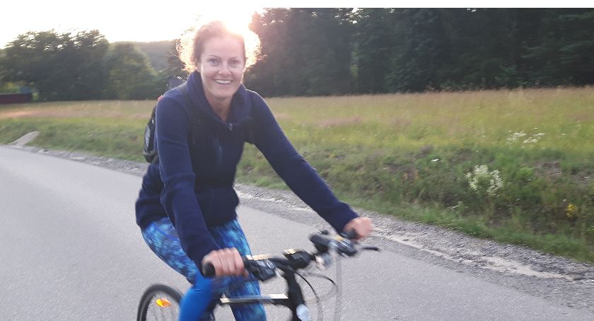 Elżbieta Kurek, nauczycielka z Osia, uwielbia sport. Jej mottem jest to, aby być cały czas aktywnym