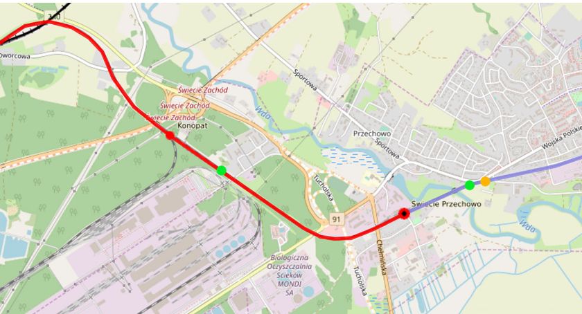 Pociągi pasażerskie powrócą do Świecia? Kolej przymierza się do przebudowy.