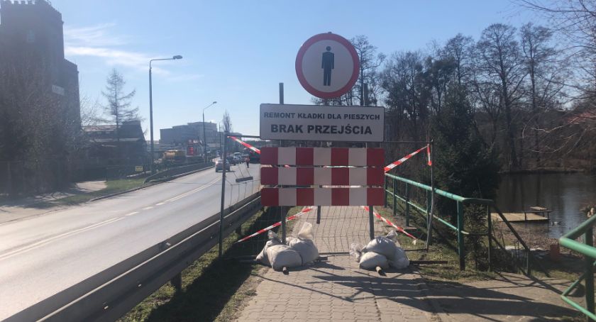 Kładka w Przechowie zamknięta. Ruszyły prace