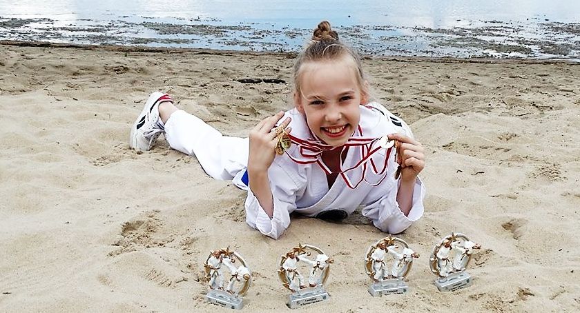 Aniela Dzedzej ze Świecia ma imponującą kolekcję medali, którą na pewno jeszcze nie raz powiększy